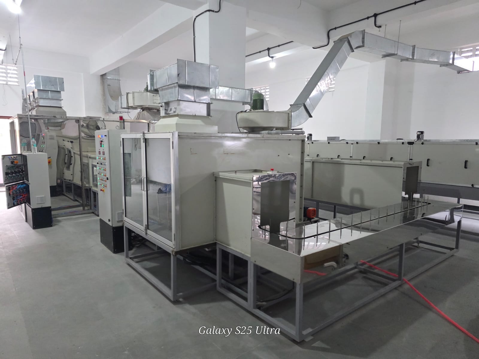 3D UV Coating Plant with Conveyor